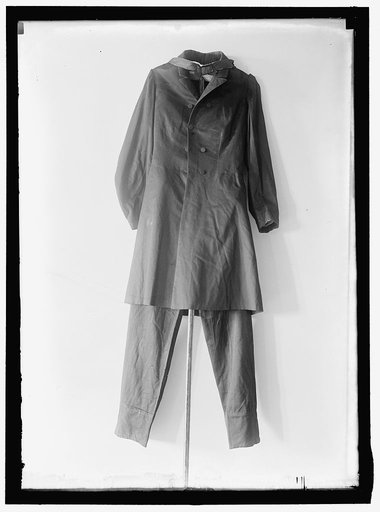 LINCOLN, ABRAHAM. HIS SUIT