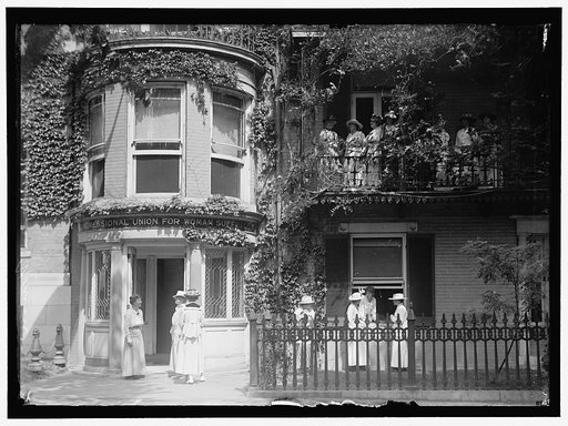 CAMERON HOUSE. LATER PART OF COSMOS CLUB. WOMAN SUFFRAGE