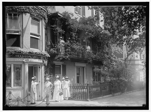 CAMERON HOUSE. LATER PART OF COSMOS CLUB. WOMAN SUFFRAGE