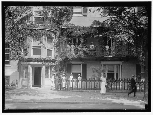 WOMAN SUFFRAGE CAMERON HOUSE, HEADQUARTERS