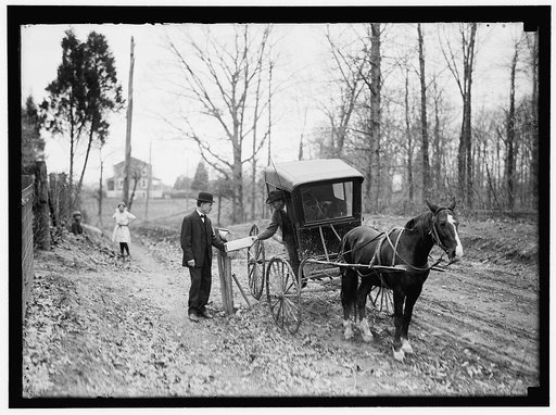 POST OFFICE DEPARTMENT. PARCEL POST. RURAL FREE DELIVERY