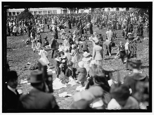 EASTER EGG ROLLING, WHITE HOUSE