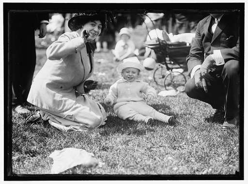 EASTER EGG ROLLING, WHITE HOUSE