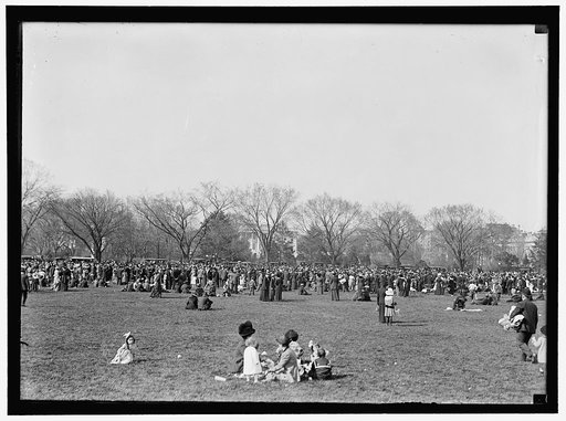 EASTER EGG ROLLING, WHITE HOUSE