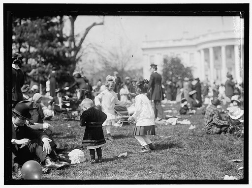 EASTER EGG ROLLING, WHITE HOUSE