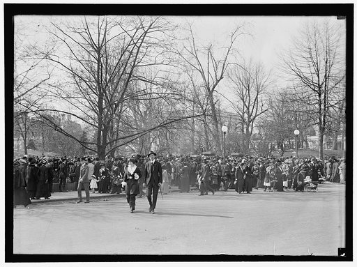 EASTER EGG ROLLING, WHITE HOUSE