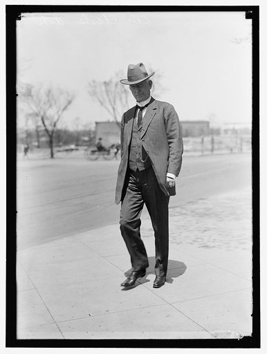 CLARKE, JAMES PAUL. GOVERNOR OF ARKANSAS, 1895-1896; SENATOR, 1903-1916