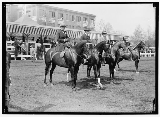 RASMUSSEN, MISS ELEN. HORSE SHOW