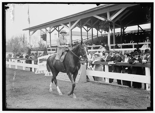 MORTON, MISS HELEN. HORSE SHOW