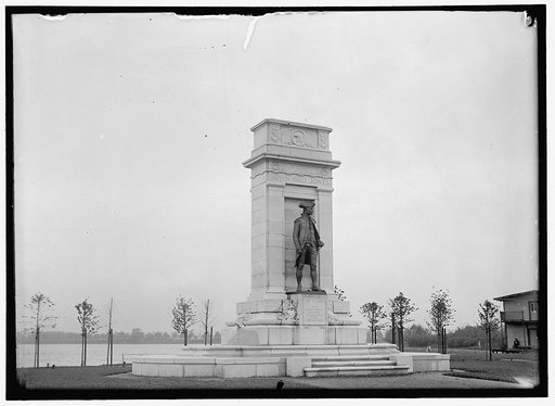 JONES, JOHN PAUL. STATUE