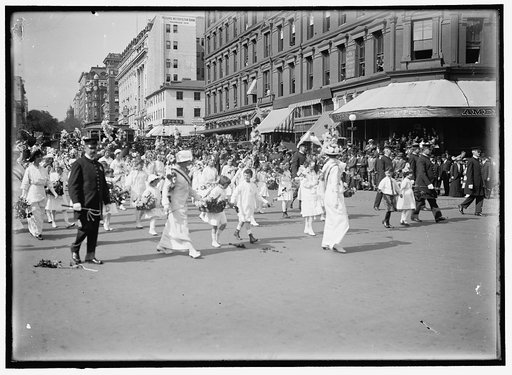 WOMAN SUFFRAGE PARADE