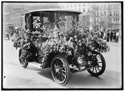 WOMAN SUFFRAGE PARADE, MAY 1914