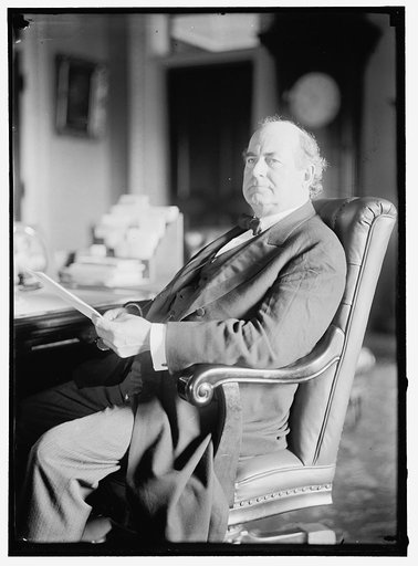BRYAN, WILLIAM JENNINGS. REP. FROM NEBRASKA, 1891-1895; SECRETARY OF STATE, 1913-1915. AT DESK