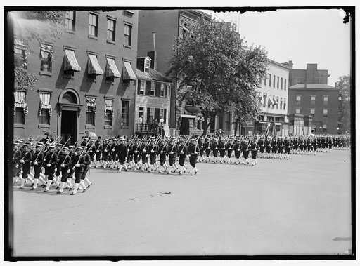 BARRY, JOHN. COMMODORE, U.S.N. HIS STATUE UNVEILED, MAY 16, 1914. EXERCISES, PARADE, ETC.