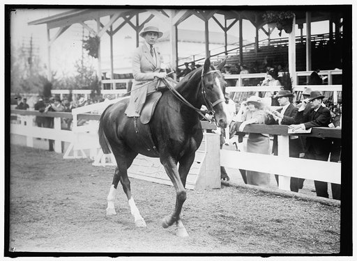 MORTON, MISS HELEN. HORSE SHOW