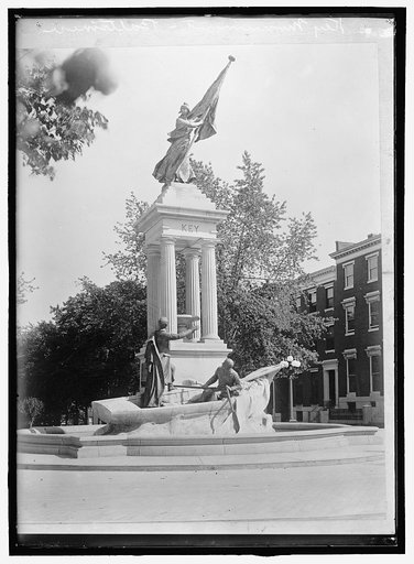 KEY, FRANCIS SCOTT. KEY MONUMENT IN BALTIMORE