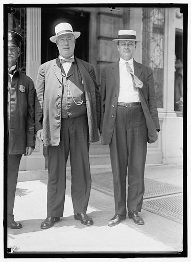 CAIRNES, THOMAS, RIGHT, WITH THOMAS HAGGERTY