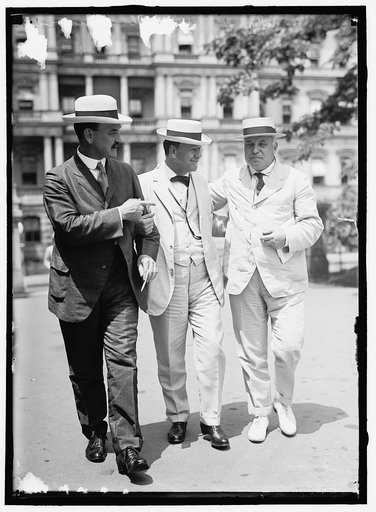 DANIELS, JOSEPHUS. SECRETARY OF THE NAVY, 1913-1921. WITH LANE AND HOUSTON