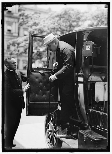 MORGAN, J. PIERPONT, JR., LEAVING AUTO