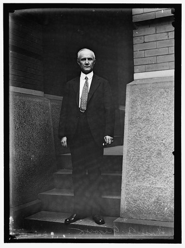 GREGORY, THOMAS WATT. ATTORNEY GENERAL OF THE U.S., 1914-1919