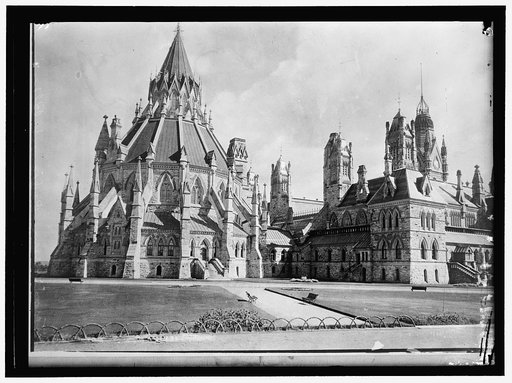 CANADA, DOMINION OF. OTTAWA LIBRARY, PART OF PARLIAMENT BUILDINGS GROUP
