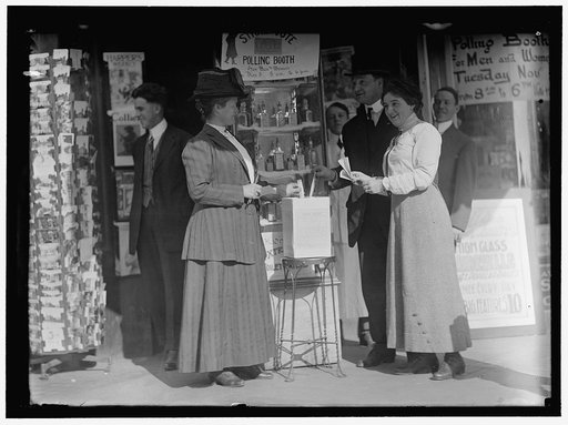 WOMAN SUFFRAGE. METTING PAT