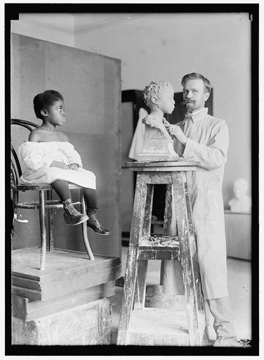 MISCHA, FRANK. SCULPTOR