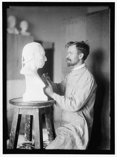 MISCHA, FRANK. SCULPTOR