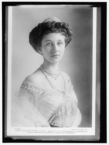 ERNST, AUGUST, H.R.H. PRINCESS OF GERMANY