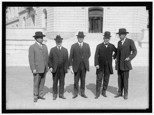 GOVERNORS OF STATES. FIVE COTTON STATES. GOVERNORS TRAMMELL OF FLORIDA; O'NEAL OF ALABAMA; SLAYTON OF GEORGIA; L.E. HALL OF LOUISIANA; CRUCE OF OKLAHOMA
