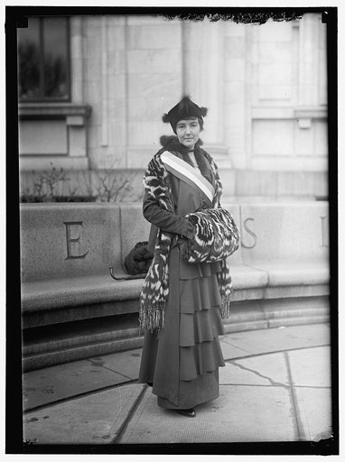 HILL, ALBERTA. WOMAN SUFFRAGETTE