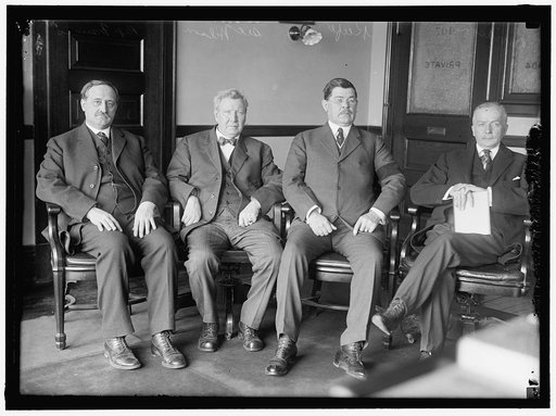 EASTERN OHIO COAL STRIKE COMMITTEE: REP. W.B. FRANCIS OF OHIO; SEC. WILSON; DANIELS J. KEEFE, FORMER COMMISSIONER OF IMMIGRATION; HYWELL DAVIES, CONCILIATOR OF LABOR DEPT.