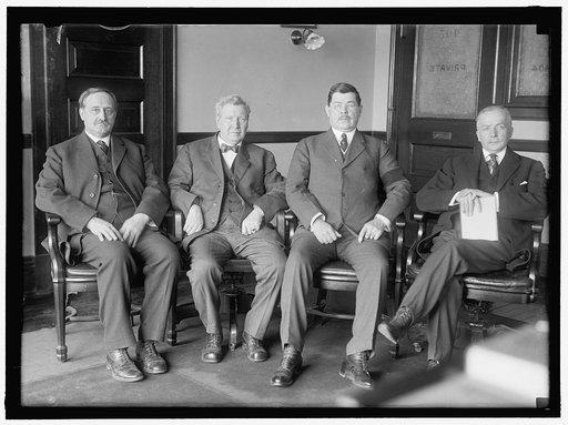 EASTERN OHIO COAL STRIKE COMMITTEE: REP. W.B. FRANCIS OF OHIO; SEC. WILSON; DANIELS J. KEEFE, FORMER COMMISSIONER OF IMMIGRATION; HYWELL DAVIES, CONCILIATOR OF LABOR DEPT.