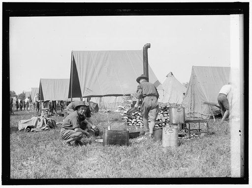 NATIONAL GUARD OF D.C. COOKING