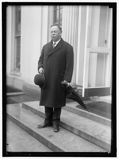 CHAMBERLAIN, GEORGE EARLE. SENATOR FROM OREGON, 1909-1921; MEMBER, U.S. SHIPPING BOARD, 1921-1923. LEFT, WITH SENATOR HARRY LANE