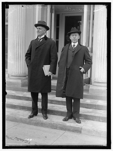 SCHORNRICH, OTTO, RIGHT, WITH JUDGE A. R. THOMPSON