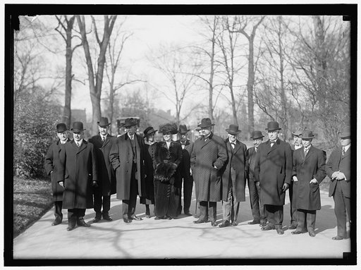 CALIFORNIANS AT WHITE HOUSE: DANIELS, JOSEPHUS, SECRETARY OF THE NAVY, 1913-1921; WORKS, JOHN DOWNEY, U.S.S., CA, 1911-1917
