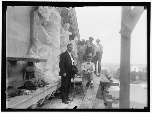 U.S. Capitol pediment, House of Representatives wing, Washington, D.C.