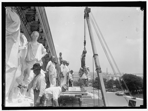 U.S. Capitol pediment, House of Representatives wing, Washington, D.C.