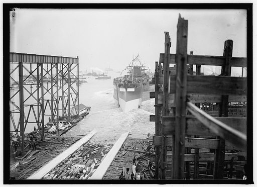 PENNSYLVANIA, U.S.S. LAUNCHING, NEWPORT NEWS, VA.