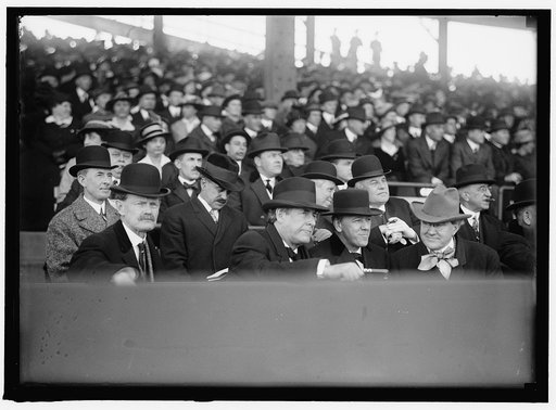 BASEBALL, PROFESSIONAL FRONT: ROBERT N. HARPER; BRYAN; DANIELS; C.K. BERRYMAN. REAR: UNIDENTIFIED; BAKER OF CALIFORNIA; COVINGTON OF MARYLAND; LANE