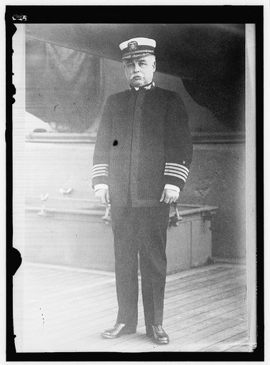 POND, CHARLES F. COMDR., U.S.N., COMMANDING PACIFIC RESERVE SQUADRON