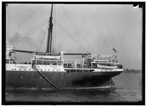 APPAM, [S.S.] BRITISH SHIP CAPTURED BY GERMANS, INTERNED IN U.S.
