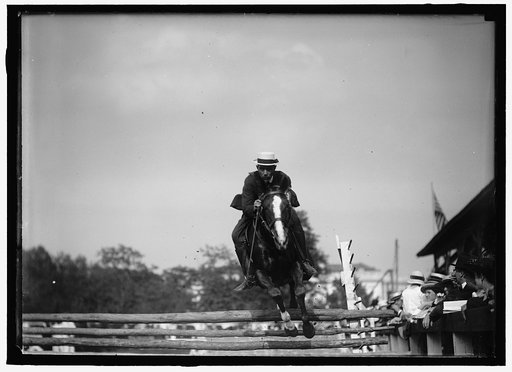 HAZEN, MELVIN C. HORSE SHOW; HURDLING