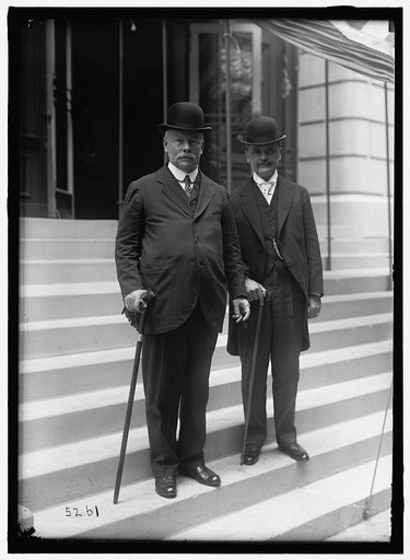 1ST PAN AMERICAN FINANCIAL CONFERENCE, WASHINGTON, D.C., MAY 1915. JOHN M. KEITH; MORIANO GUARDIA, COSTA RICA