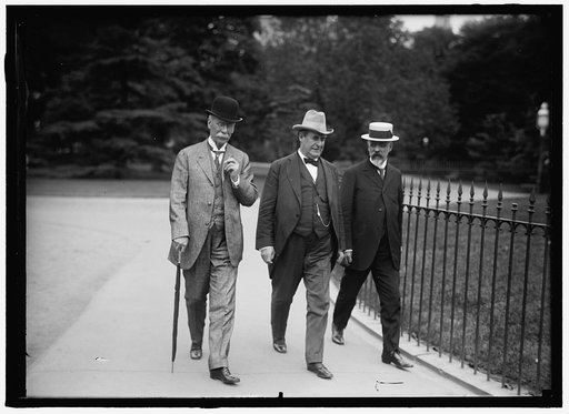 BRYAN, WILLIAM JENNINGS. REP. FROM NEBRASKA, 1891-1895; SECRETARY OF STATE, 1913-1915. GEORGE W. GUTHRIE; BRYAN; CAPT. WINTERHALTER