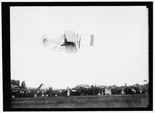 WRIGHT BROTHERS AIRPLANE, ETC. TYPE A PLANE AT FORT MYER