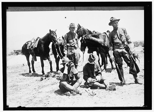 PHILIPPINES. SIGNAL CORPS CONSTRUCTING LINES IN THE ISLANDS