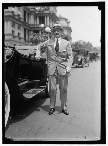 BERNSTORFF, COUNT J.H. VON. AMBASSADOR FROM GERMANY