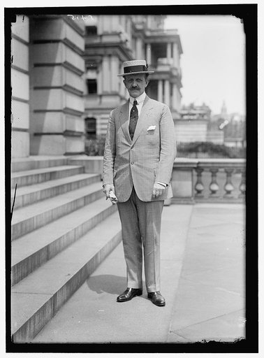 BERNSTORFF, COUNT J.H. VON. AMBASSADOR FROM GERMANY